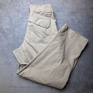 True Spec Pants Men's Sz 32x30 Tan Cargo Tactical Pockets Khakis Convertible